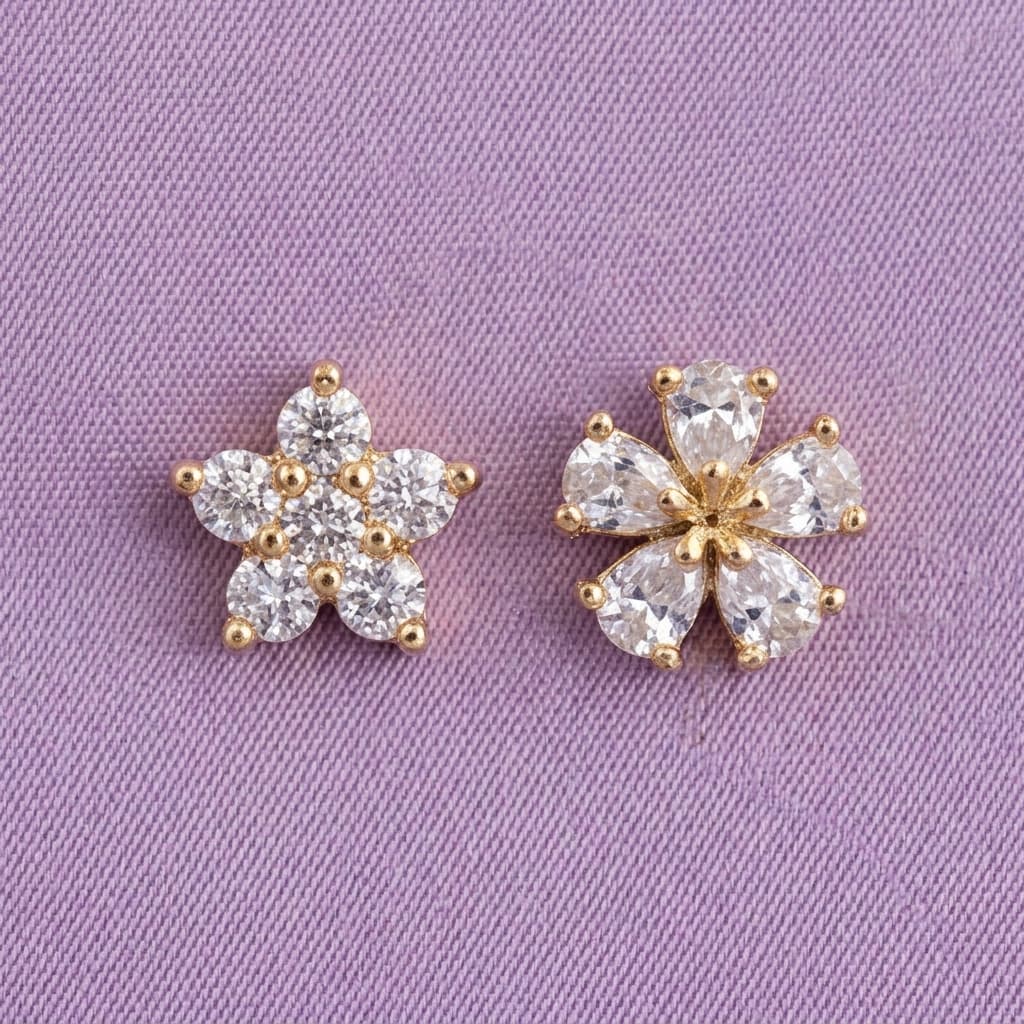 Star and Flower Duo Pair