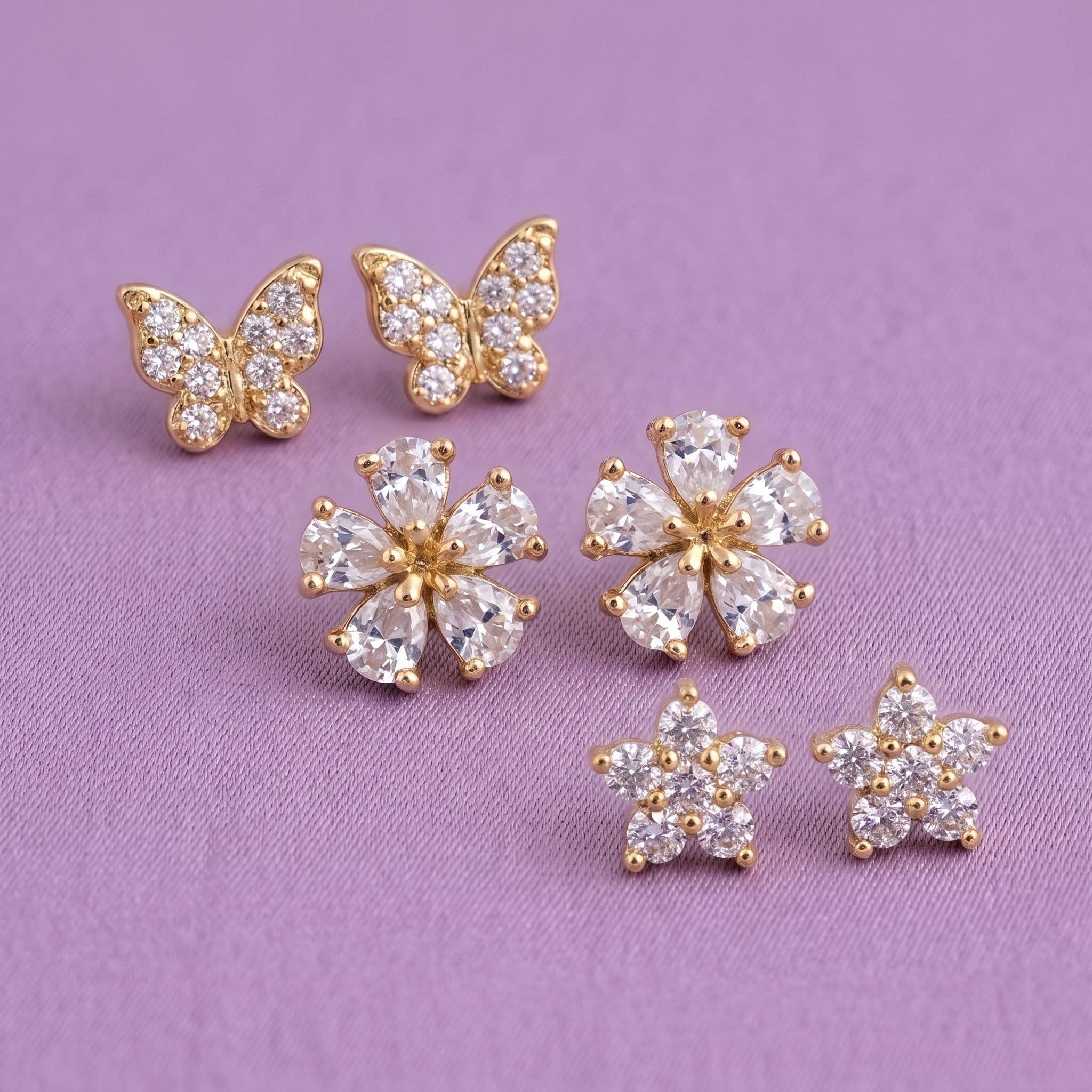 Trio Studs Bundle — Save 15%
